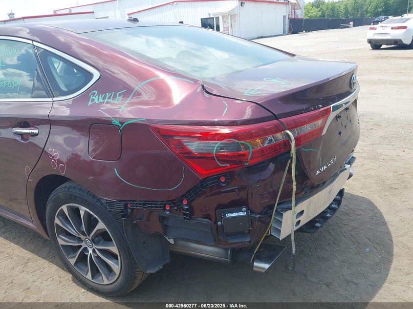 VIN 4T1BK1EB7JU273574 2018 TOYOTA AVALON XLE PREMIUM