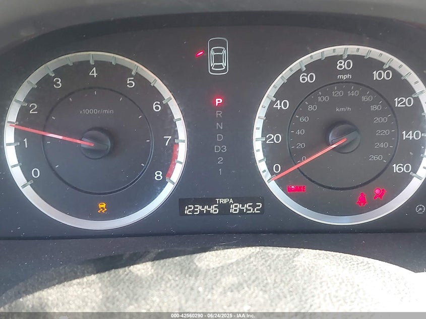 2012 Honda Accord 2.4 Ex-L VIN: 1HGCP2F82CA224727 Lot: 42560290