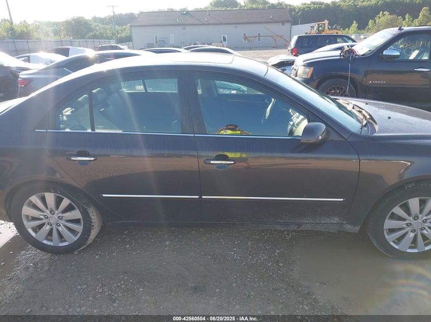 2009 HYUNDAI SONATA VIN: 5NPEU46F09H543958