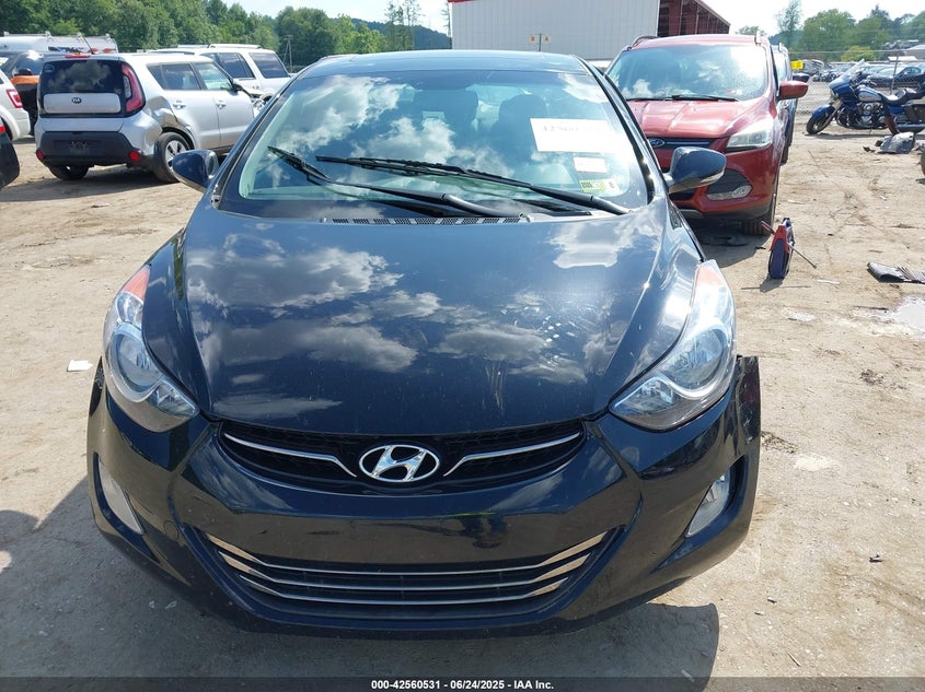 2013 HYUNDAI ELANTRA LIMITED - 5NPDH4AE6DH185935