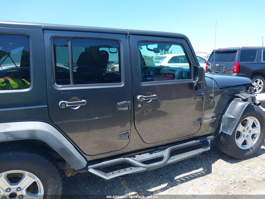 2017 JEEP WRANGLER UNLIMITED SPORT 4X4 - 1C4BJWDG0HL678239