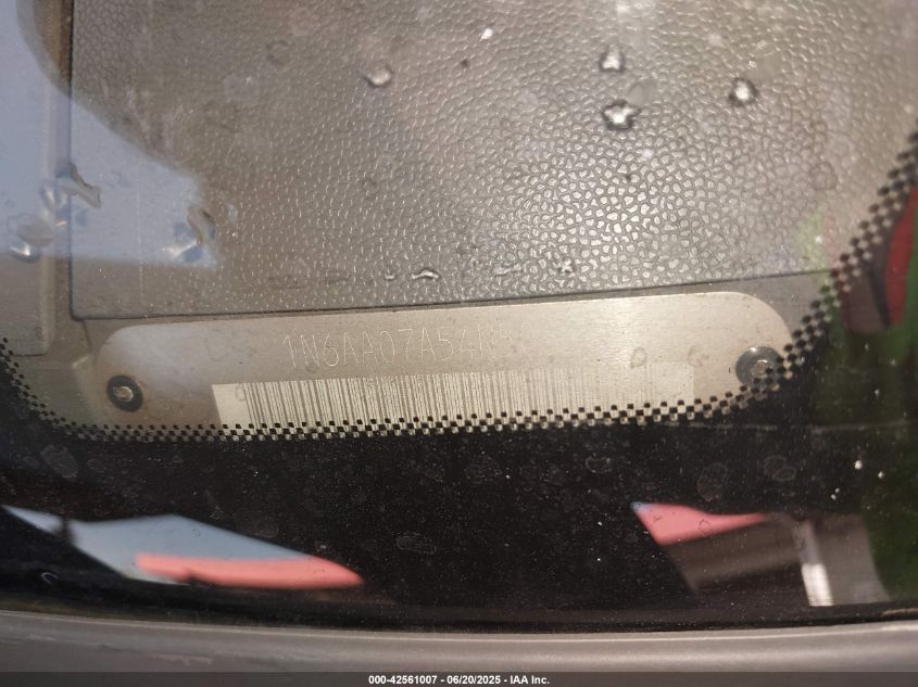 2004 Nissan Titan VIN: 1L6AA07A54M506249 Lot: 42561007