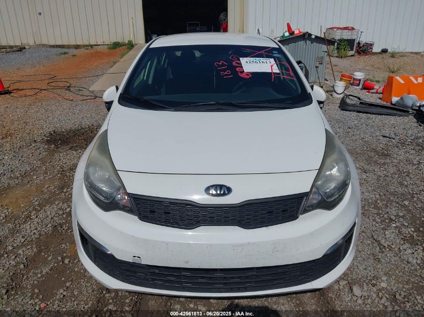 2016 Kia Rio Lx VIN: KNADM4A32G6699397 Lot: 42561813