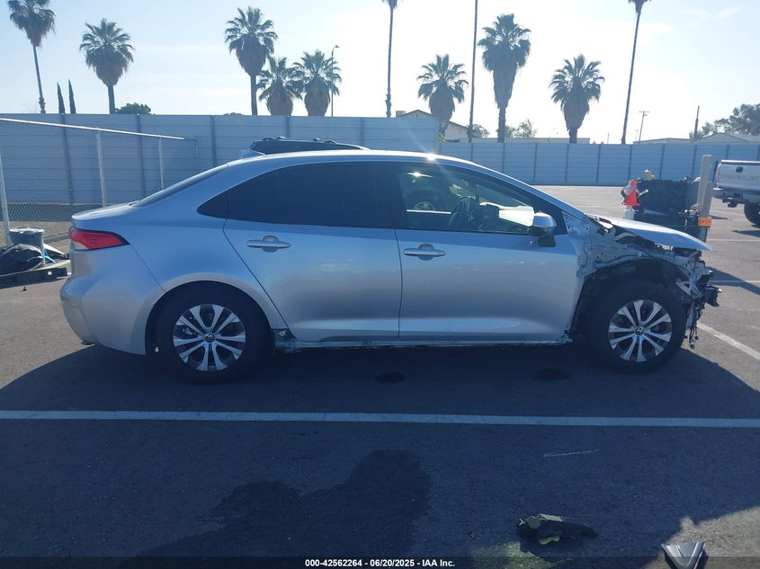 2022 Toyota Corolla Hybrid Le VIN: JTDEAMDE5N3001845 Lot: 42562264