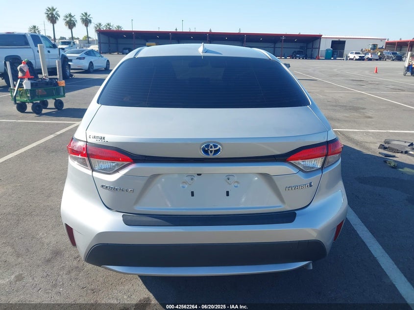2022 Toyota Corolla Hybrid Le VIN: JTDEAMDE5N3001845 Lot: 42562264