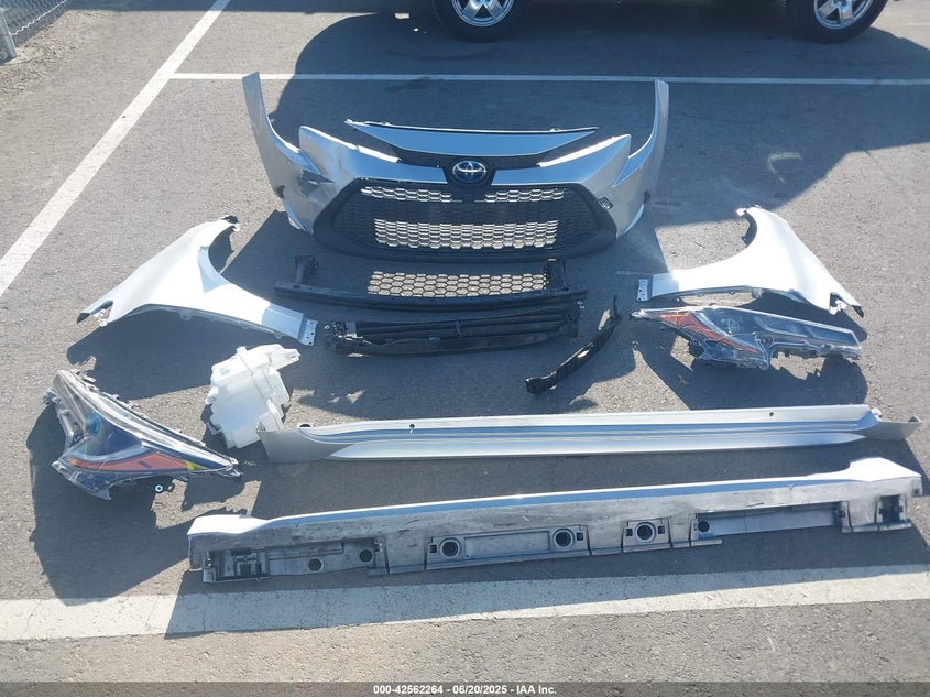 2022 Toyota Corolla Hybrid Le VIN: JTDEAMDE5N3001845 Lot: 42562264