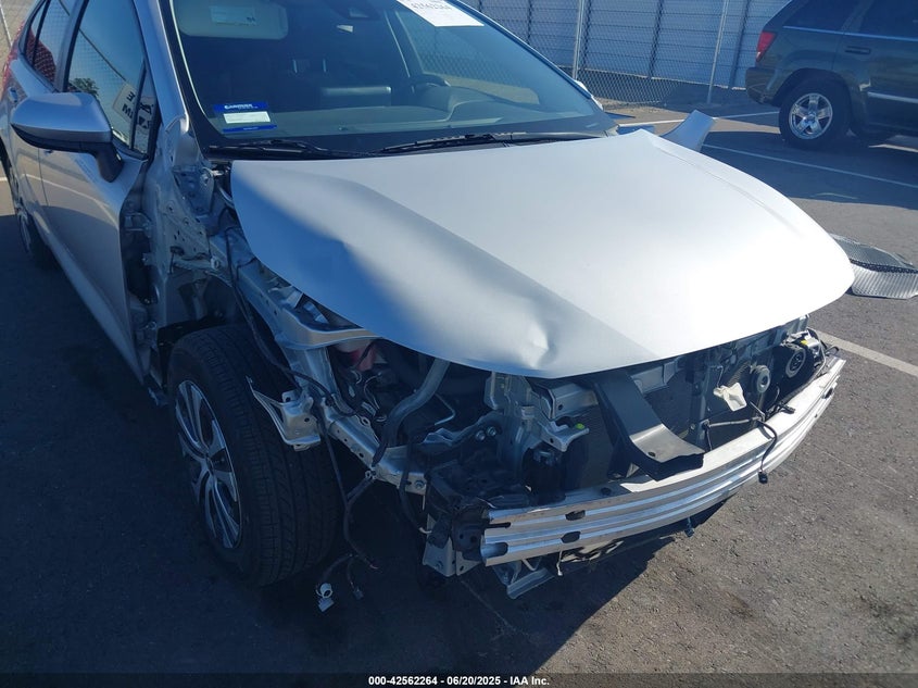 2022 Toyota Corolla Hybrid Le VIN: JTDEAMDE5N3001845 Lot: 42562264