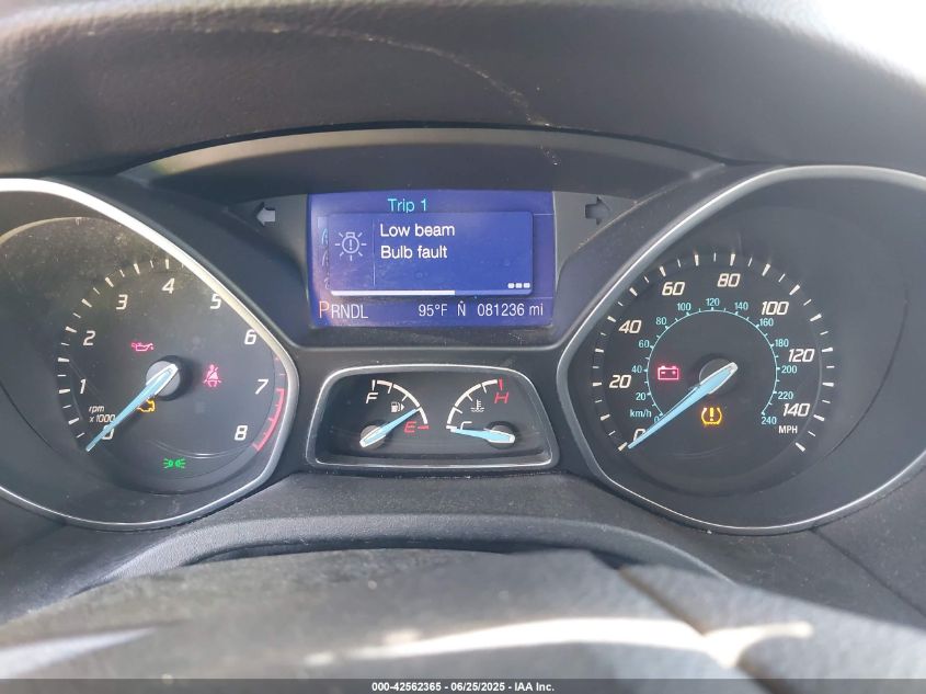 2013 Ford Focus Se VIN: 1FADP3K22DL110975 Lot: 42562365