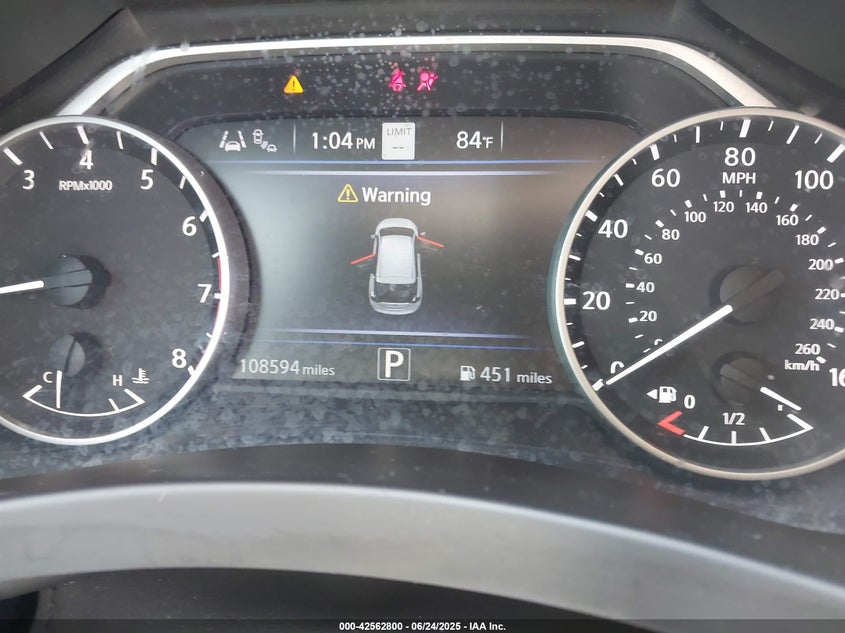 2019 NISSAN MURANO PLATINUM - 5N1AZ2MJ5KN118202