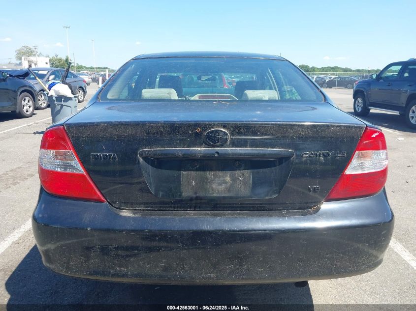 2002 Toyota Camry Le V6 VIN: 4T1BF32K22U503284 Lot: 42563001