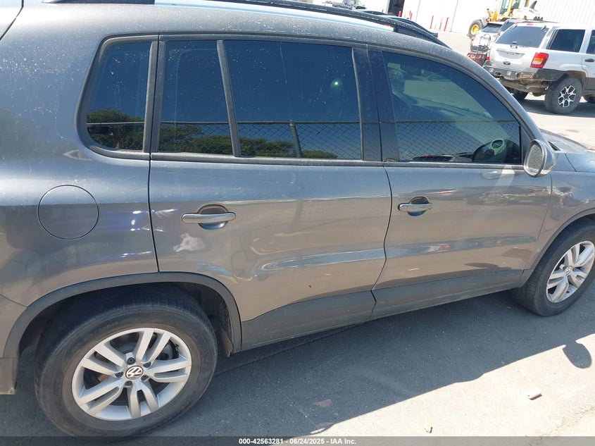 2016 VOLKSWAGEN TIGUAN S - WVGBV7AX9GW609072