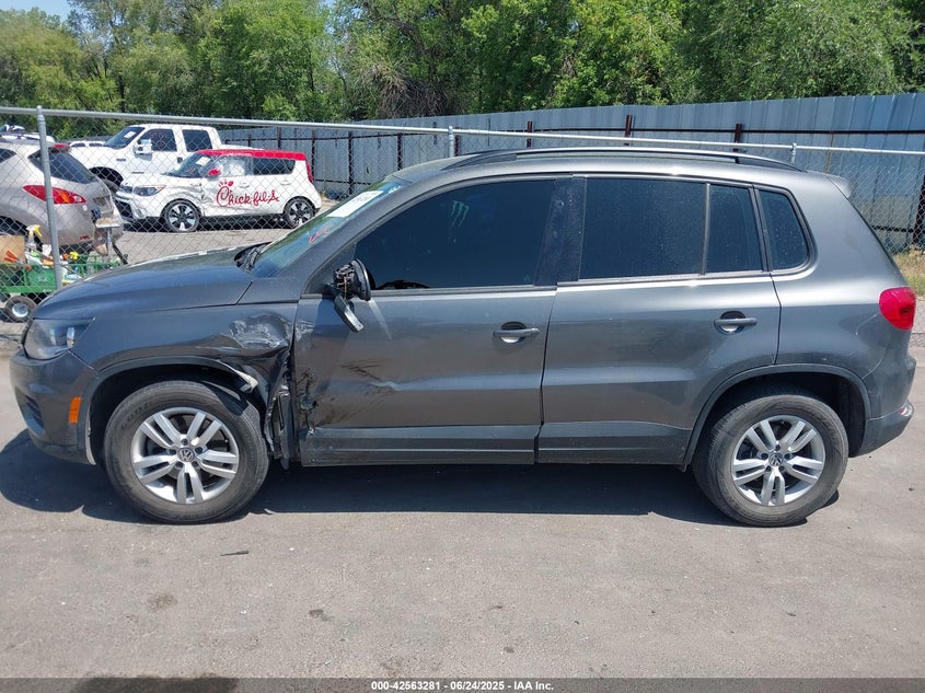 2016 VOLKSWAGEN TIGUAN S - WVGBV7AX9GW609072