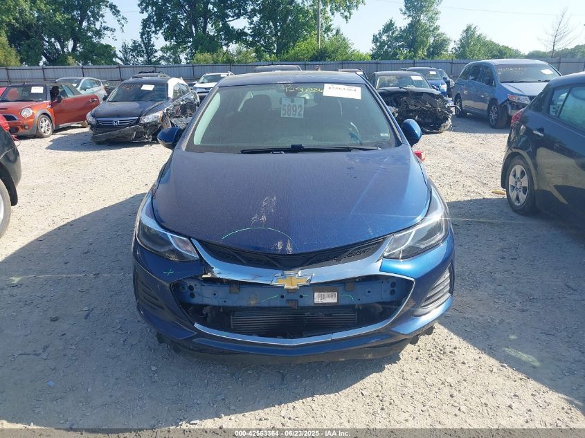 2019 Chevrolet Cruze Lt VIN: 1G1BE5SMXK7109172 Lot: 42563364