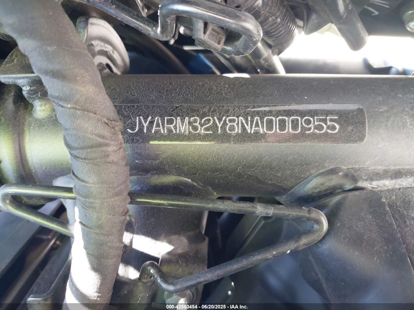 2022 Yamaha Mt07 C VIN: JYARM32Y8NA000955 Lot: 42563454