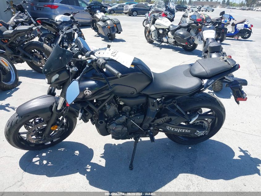 2022 Yamaha Mt07 C VIN: JYARM32Y8NA000955 Lot: 42563454