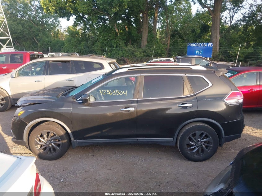 2016 NISSAN ROGUE SL - KNMAT2MT3GP699296