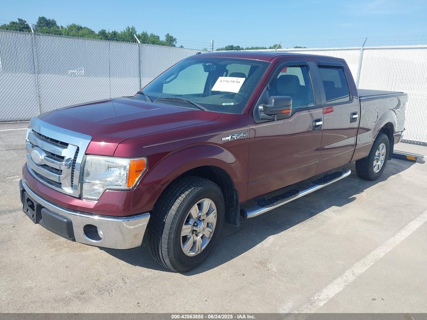 2009 FORD F-150 VIN: 1FTRW12849FA56144