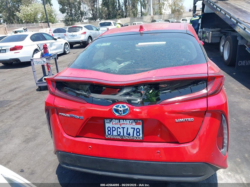 2020 TOYOTA PRIUS PRIME LIMITED - JTDKARFP9L3133597