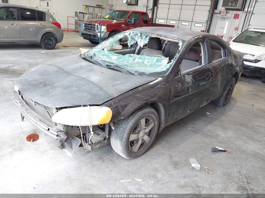 2004 Dodge Stratus Sxt purple sedan gasoline 1B3EL46X44N333563 photo #3