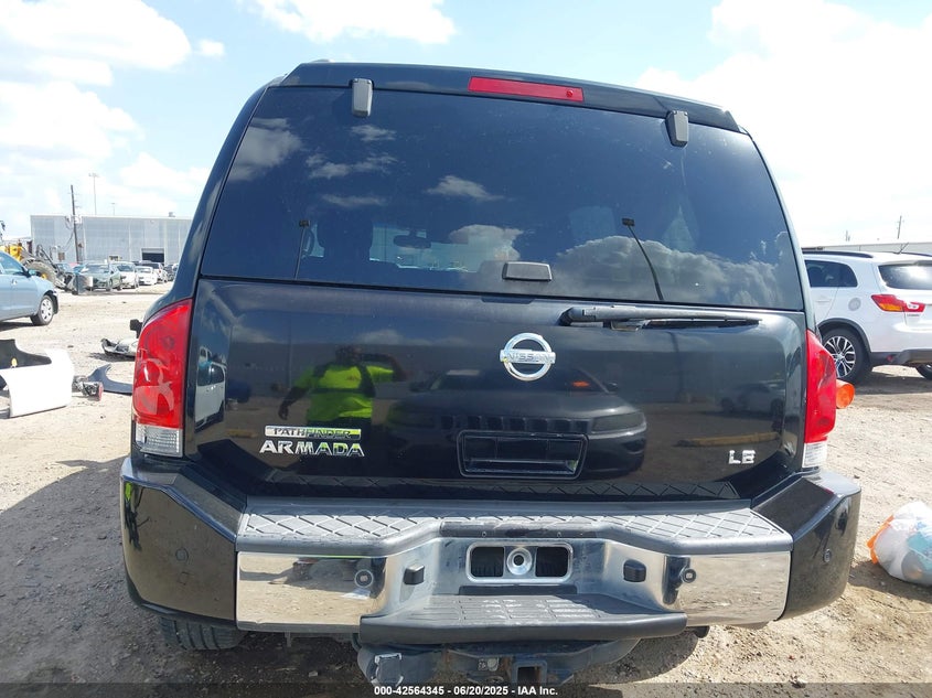 2004 Nissan Armada Se/Le VIN: 5N1AA08AX4N744529 Lot: 42564345