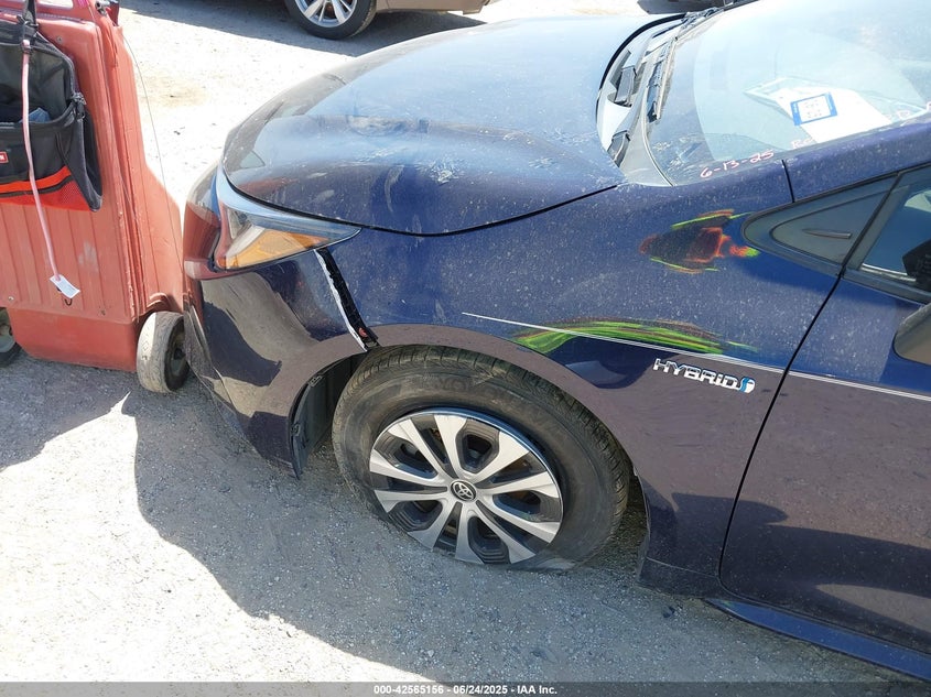 2021 TOYOTA COROLLA HYBRID LE - JTDEAMDE9MJ033000