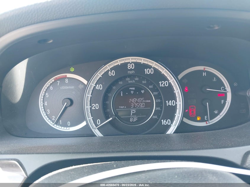 2016 HONDA ACCORD VIN: 1HGCR2F73GA038282