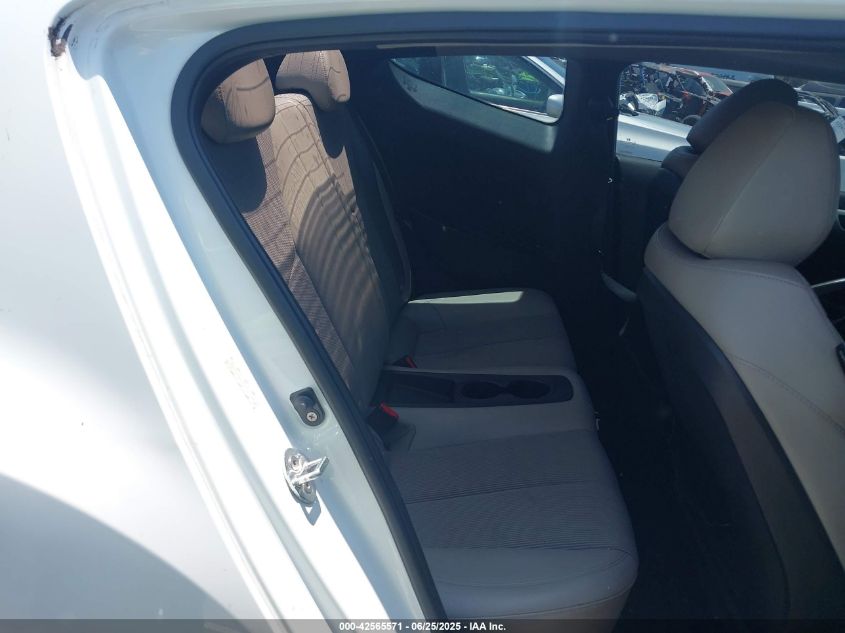 2012 Hyundai Veloster Base W/Gray VIN: KMHTC6AD5CU056209 Lot: 42565571