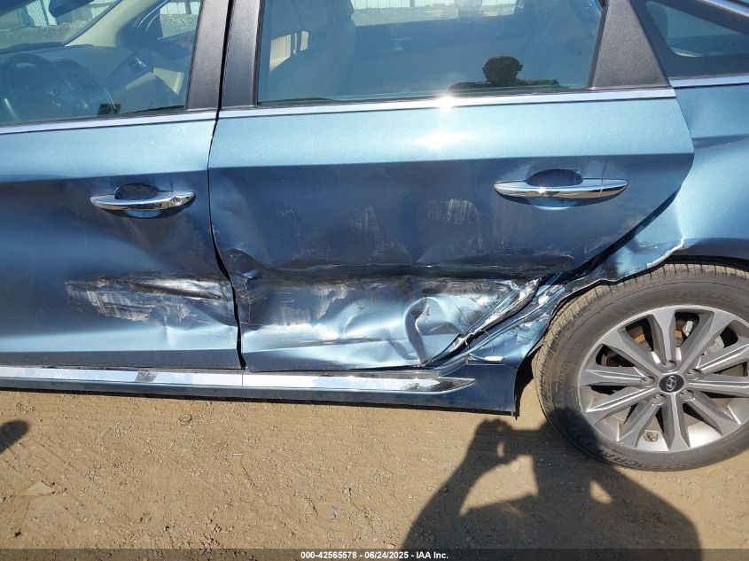 2017 Hyundai Sonata Limited VIN: 5NPE34AF0HH455386 Lot: 42565578