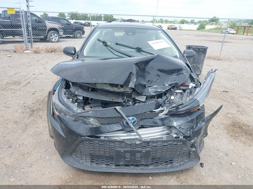 2021 TOYOTA COROLLA HYBRID LE - JTDEAMDE3MJ008531