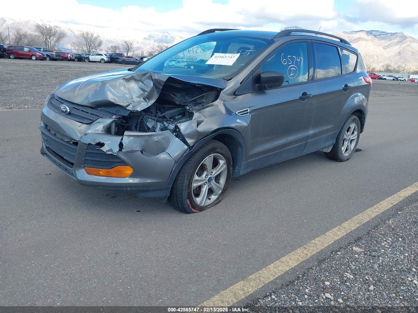 Vin: 1fmcu0f70euc62733, lot: 43058621, ford escape s 20142