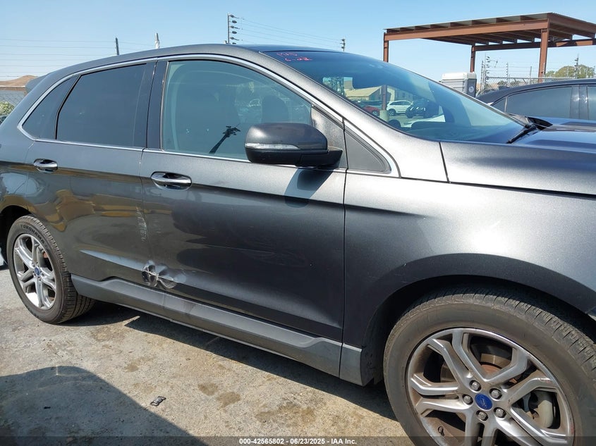 2017 FORD EDGE TITANIUM - 2FMPK4K92HBB58244