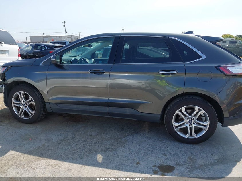 2017 FORD EDGE TITANIUM - 2FMPK4K92HBB58244
