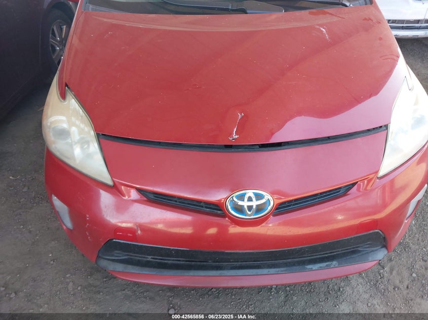 2012 TOYOTA PRIUS VIN: JTDKN3DU6C5495546