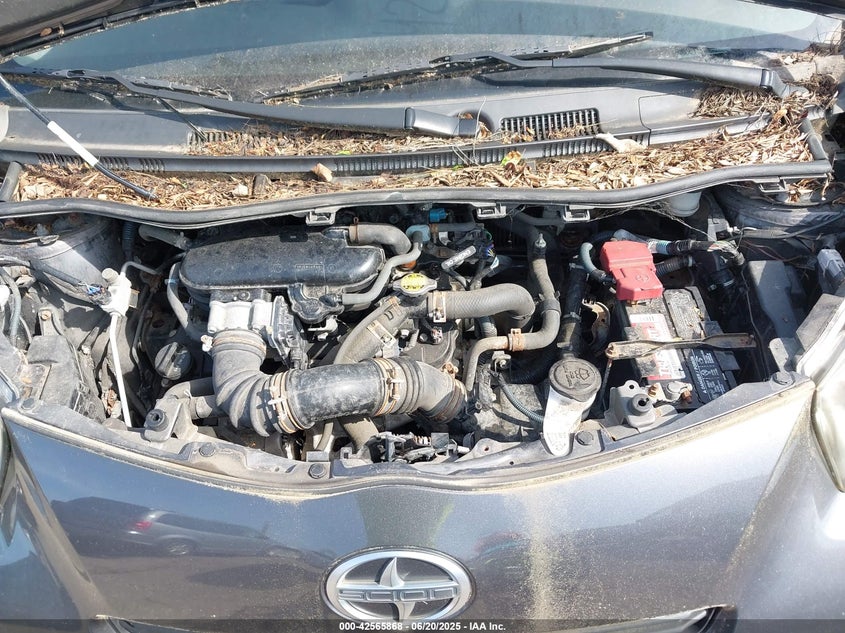 2012 SCION IQ VIN: JTNJJXB00CJ016314