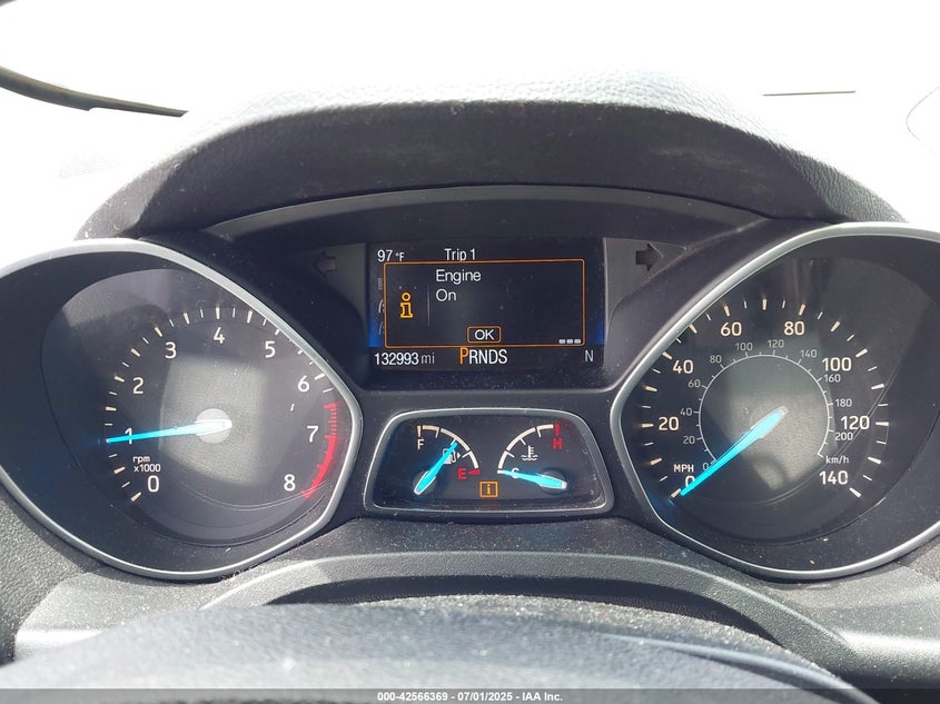 2017 FORD ESCAPE VIN: 1FMCU0F74HUC42876