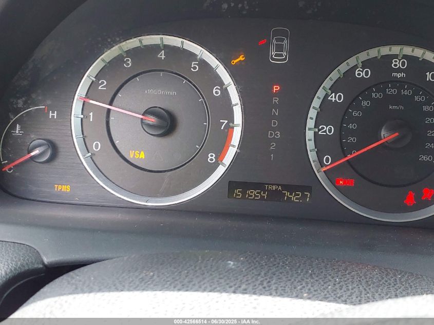 2009 Honda Accord 2.4 Ex-L VIN: 1HGCS12839A022471 Lot: 42566514