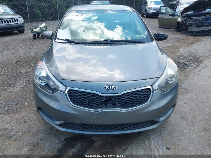 2016 KIA FORTE LX - KNAFX4A62G5527158