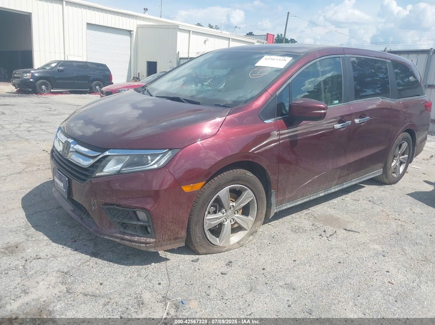Vin: 5fnrl6h78kb024280, lot: 43060235, honda odyssey ex-l 20192