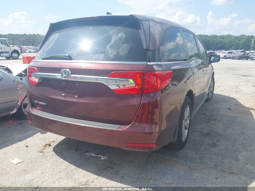 Vin: 5fnrl6h78kb024280, lot: 43060235, honda odyssey ex-l 20194