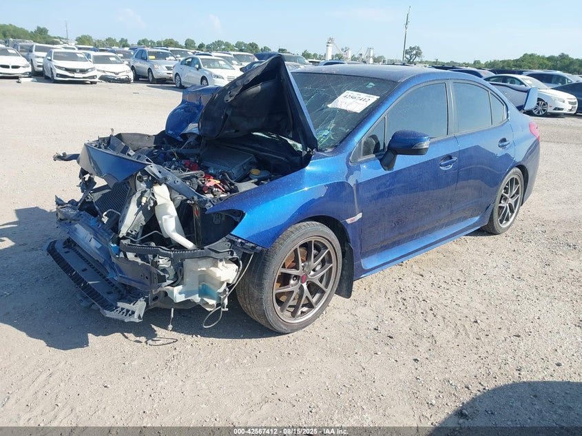 Vin: jf1va2s6xf9809077, lot: 43060319, subaru wrx sti limited 20152