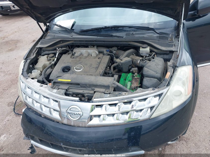 2007 Nissan Murano Sl VIN: JN8AZ08W27W641391 Lot: 42567489