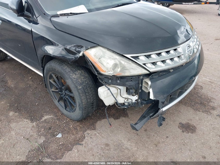 2007 Nissan Murano Sl VIN: JN8AZ08W27W641391 Lot: 42567489
