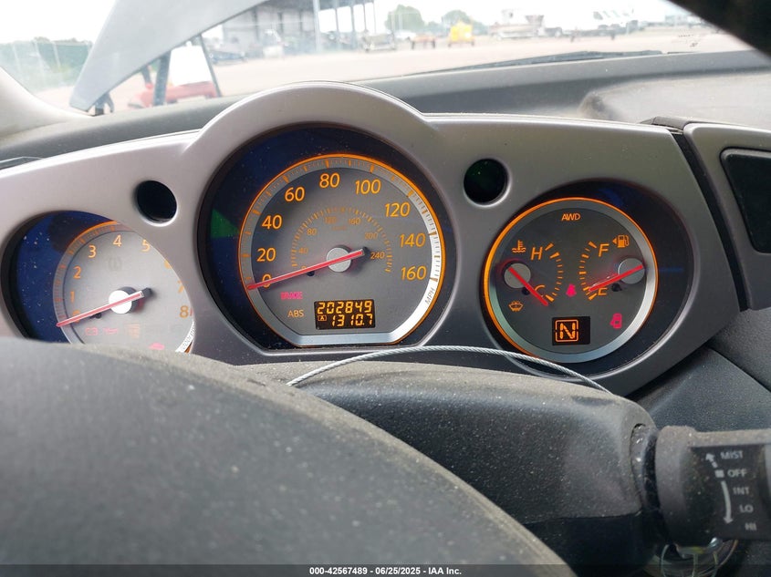 2007 Nissan Murano Sl VIN: JN8AZ08W27W641391 Lot: 42567489