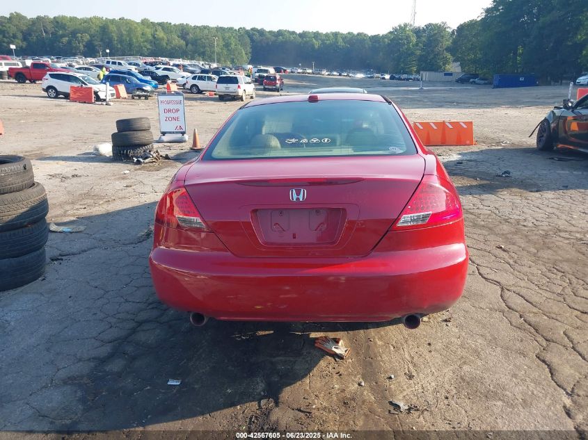 2006 Honda Accord VIN: 1HGCM82626A00078 Lot: 42567605