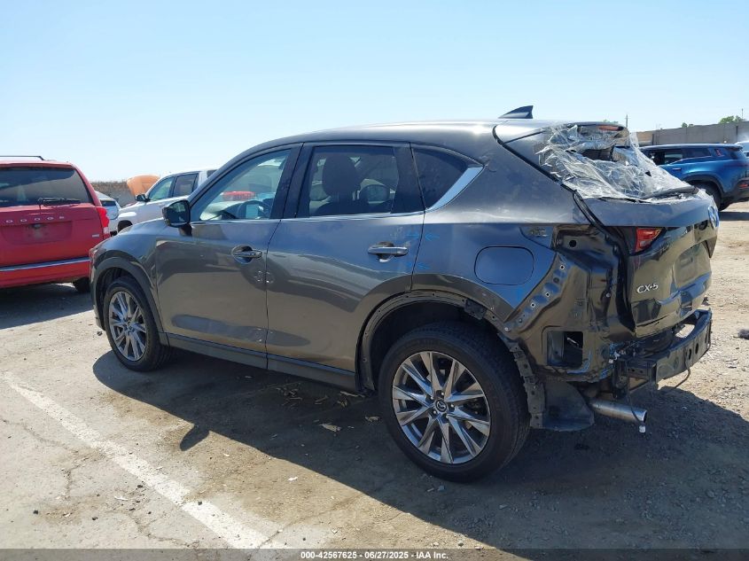 2021 Mazda Cx-5 Grand Touring VIN: JM3KFADM6M1329237 Lot: 42567625