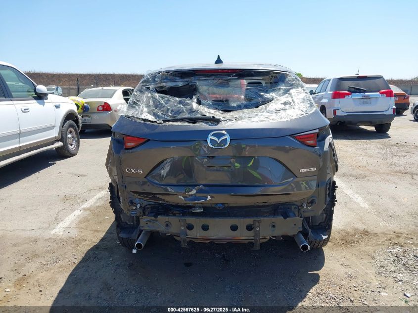 2021 Mazda Cx-5 Grand Touring VIN: JM3KFADM6M1329237 Lot: 42567625