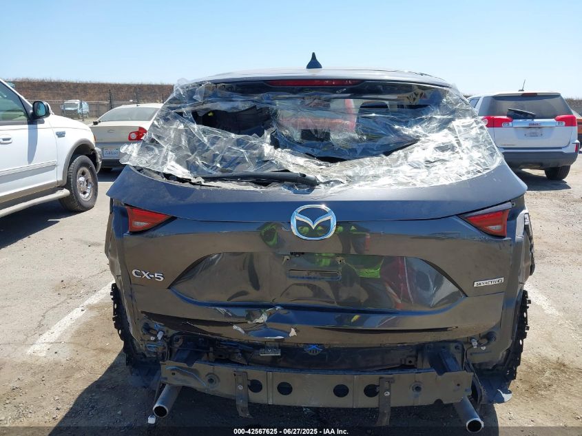 2021 Mazda Cx-5 Grand Touring VIN: JM3KFADM6M1329237 Lot: 42567625