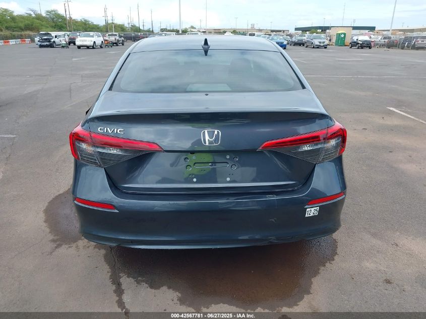 2024 Honda Civic Lx VIN: 2HGFE2F26RH521752 Lot: 42567781