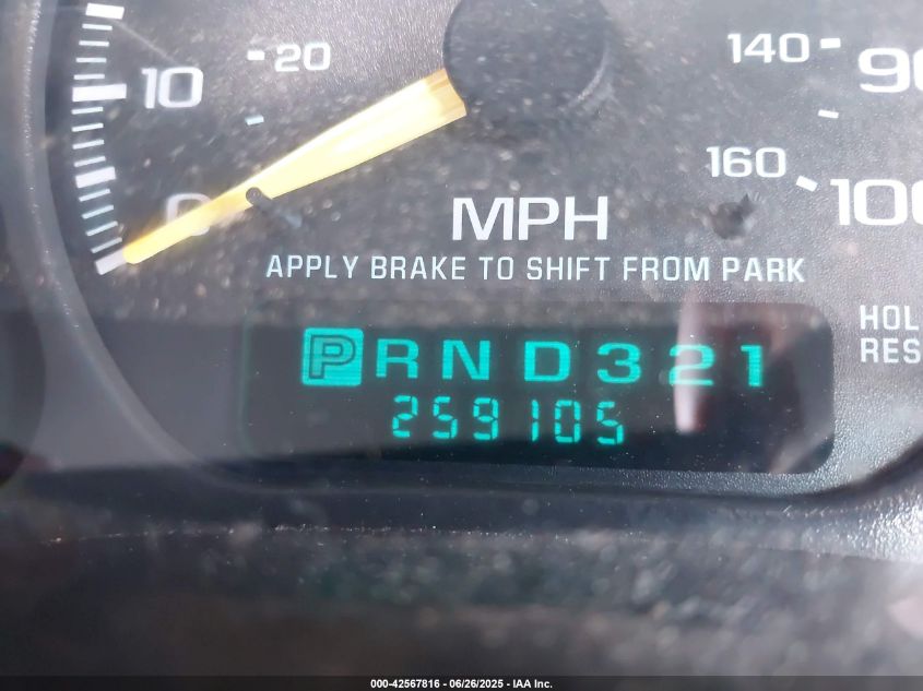 2000 Chevrolet Silverado 1500 VIN: 1GCEC14W2YZ368446 Lot: 42567816