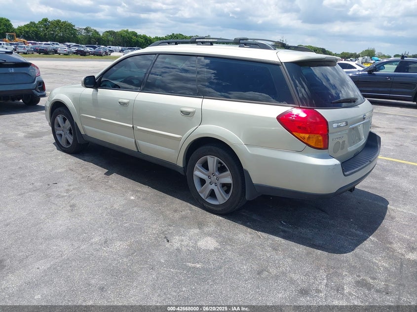 2007 SUBARU OUTBACK VIN: 4S4BP86C574336357